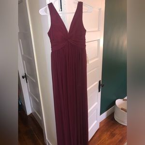 Birdy Grey burgundy gown